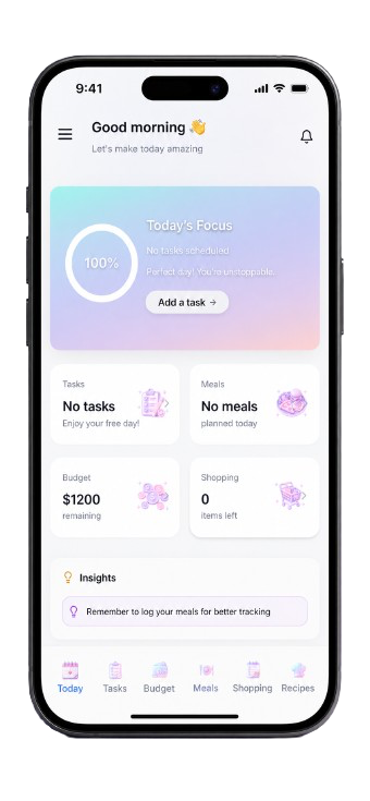 Lumo app screenshot
